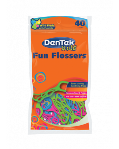 Dentek Fun Flossers Colourful Wires and Fruity Wires